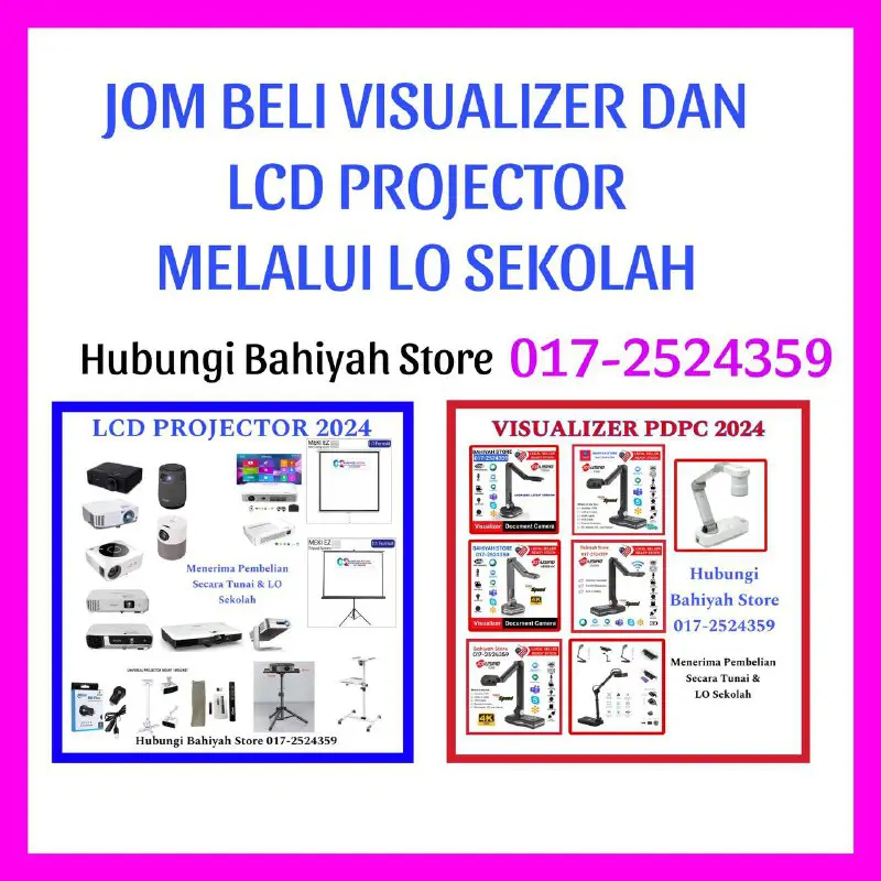 **Jom Beli Visualizer dan Lcd Projector …