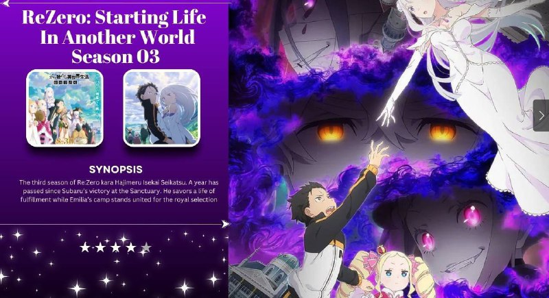 **๏ Re:Zero Staring Life In Another …