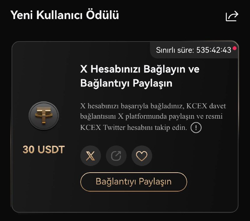 ***💵*****Kcex 30$ Twitter Bonusu Yenilendi**