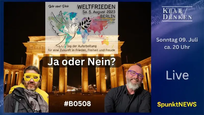 ***🔴*** *****💥*** LIVE | SpunktTALK mit Captain Future über** [**#B0508**](?q=%23B0508)*****💥***