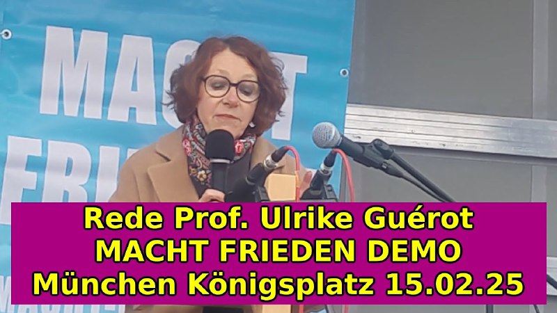 **Rede von Prof. Ulrike Guérot - …