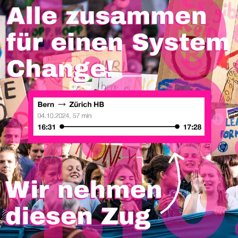 Klimastreik Bern Infokanal