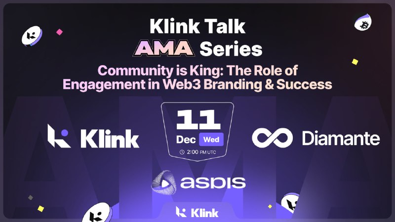 ***📣*** **Klink Talk: AMA Series**