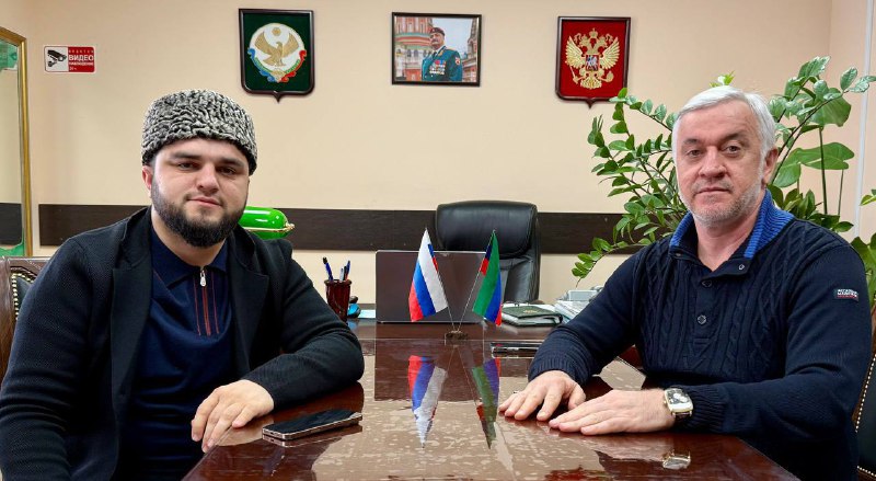 **Встреча директора Кизлярского медицинского училища Шахбанова …