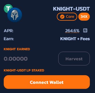 *****🗡******🛡*** Knight-USDT Farm ***🛡******🗡*****