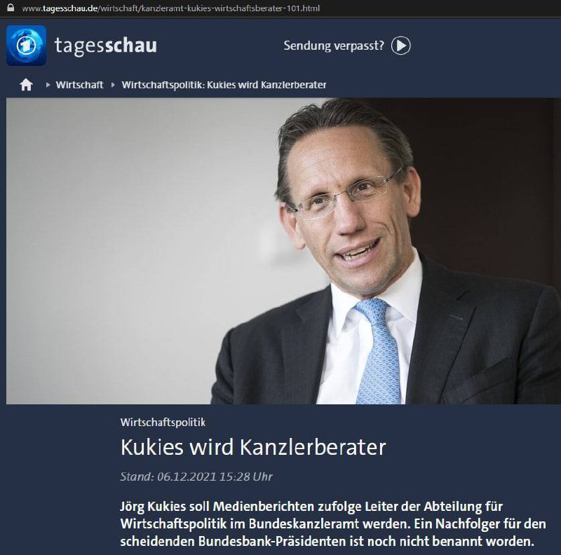 **Kukies wird BRD Finanzminister**Finanzmafia sitzt jetzt …