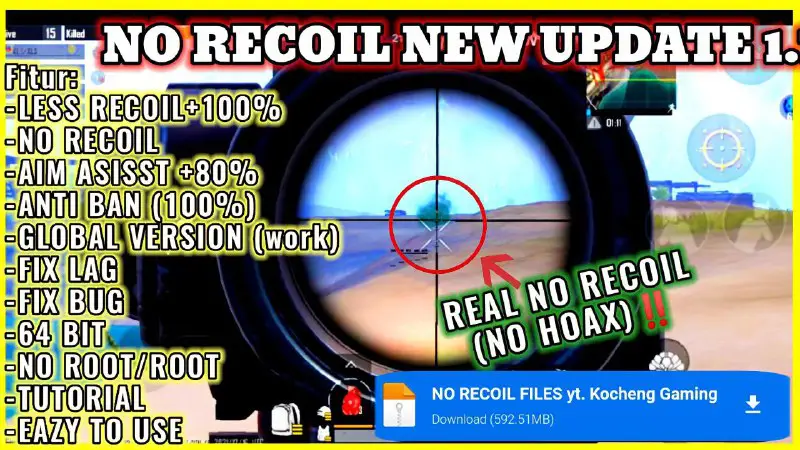 NEW UPDATE LESS RECOIL ***💯***