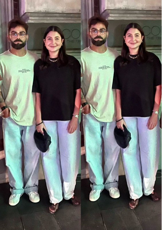 Virat Kohli And [@AnushkaSharma](https://t.me/AnushkaSharma) Clicked With …