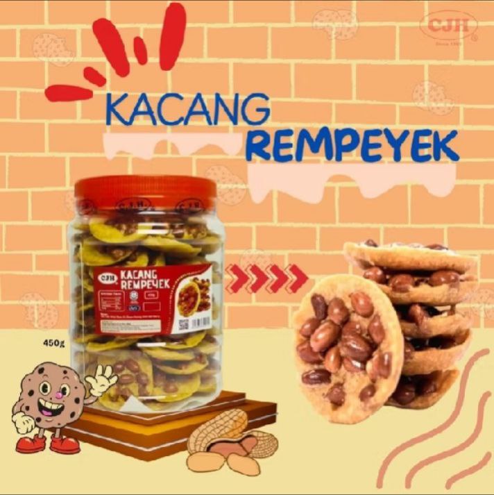 Kacang rempeyak dari CJH ni sedap …