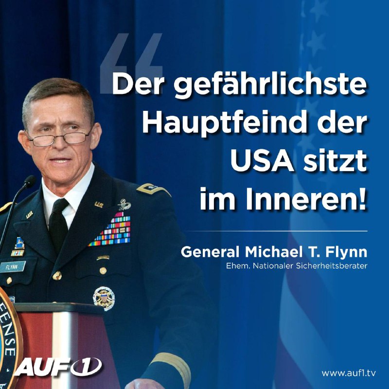 **General Flynn** war „Nationaler Sicherheitsberater“ und …