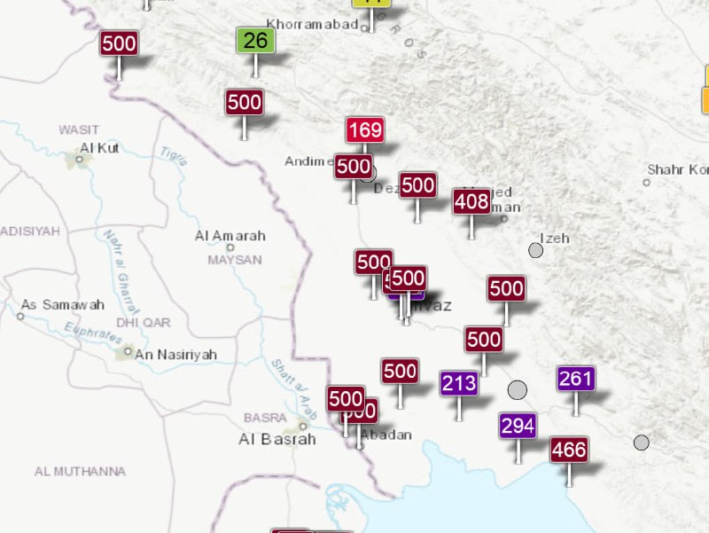 ببینید در [#خوزستان](?q=%23%D8%AE%D9%88%D8%B2%D8%B3%D8%AA%D8%A7%D9%86) چه خبر است. …