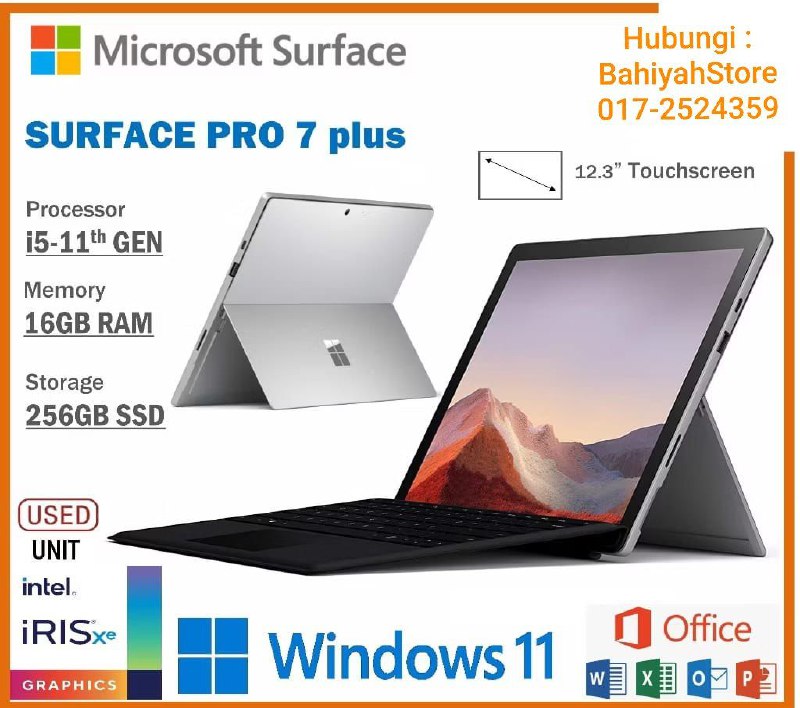 **Promosi Surface Pro 7 Plus**