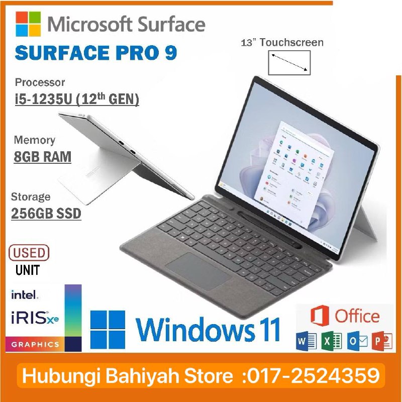 **Promosi Surface Pro 9 secondhand**