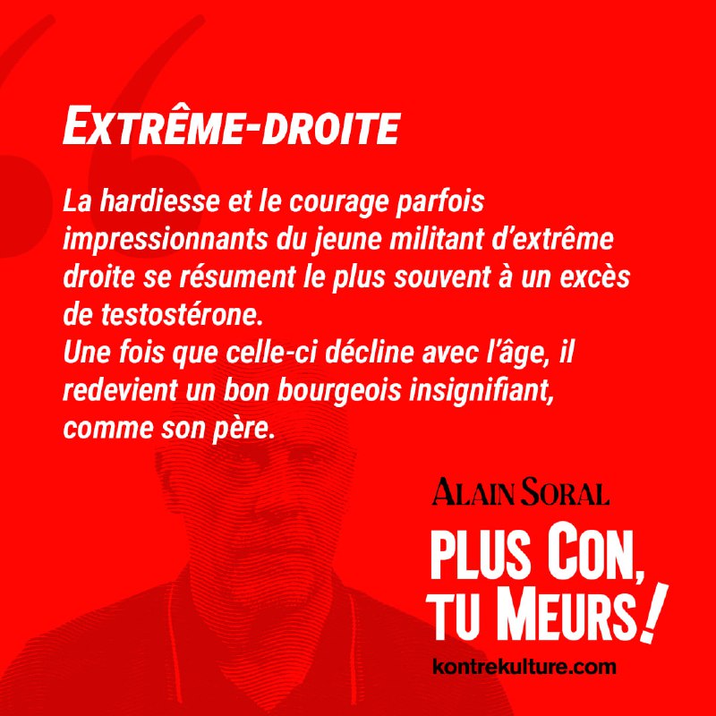 Plus Con, tu Meurs ! d'Alain …