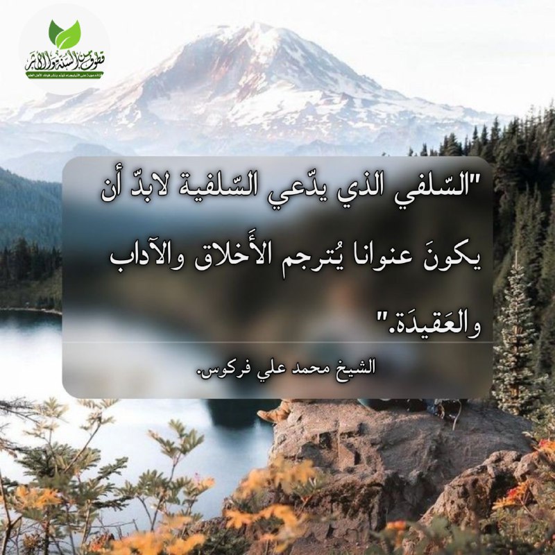 قُطوفٌ مِن السُّنّةِ والأثَر 🔎