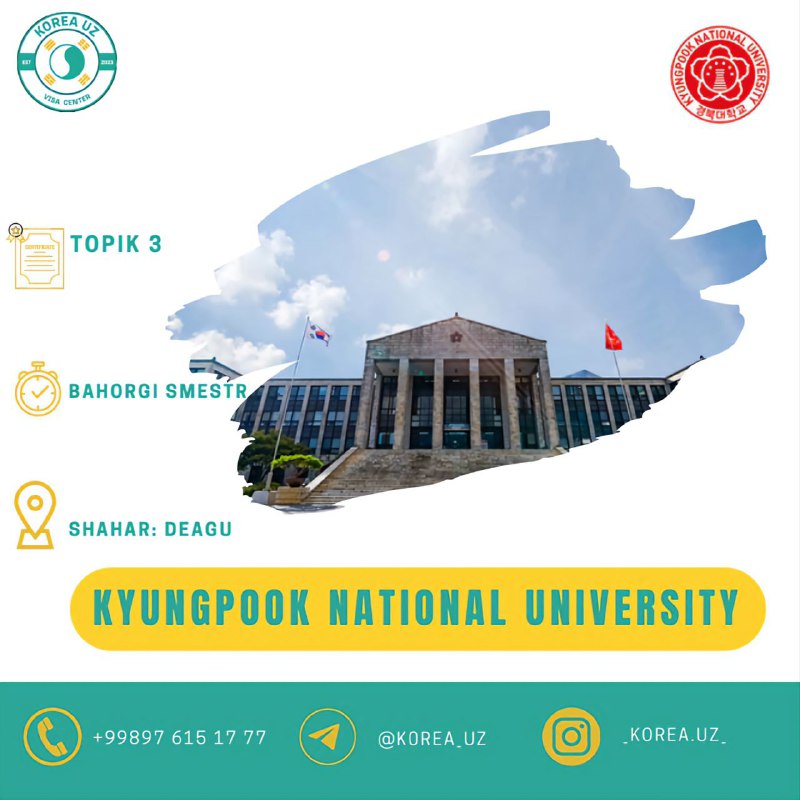 ***🤩*** **KYUNGPOOK NATIONAL UNIVERSITY**