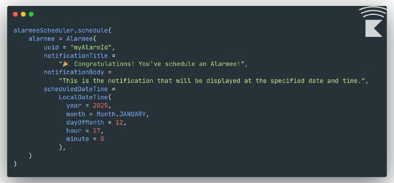 [Alarmee](https://github.com/Tweener/alarmee) - KMP библиотека для показа …