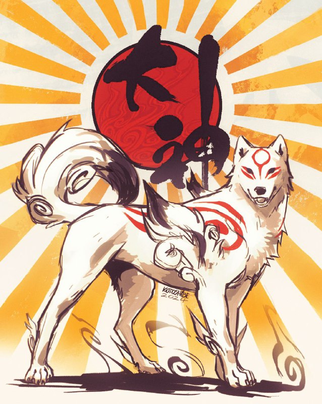 Obligatory Okami sketch