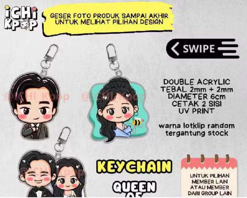 [PRE ORDER] KEYCHAIN QUEEN OF TEARS …