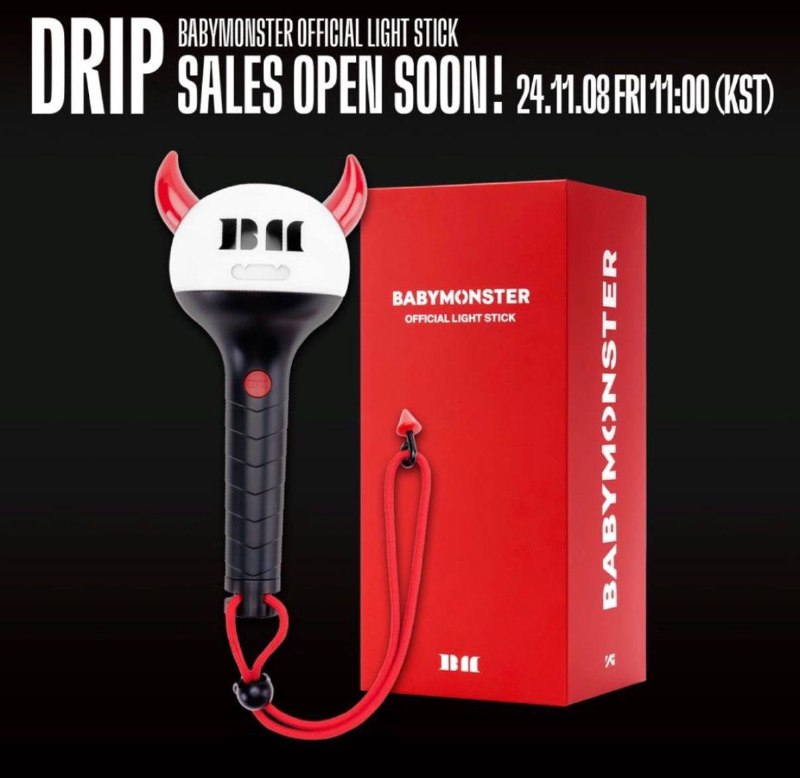 BABYMONSTER Official Lightstick + Preorder Gift …