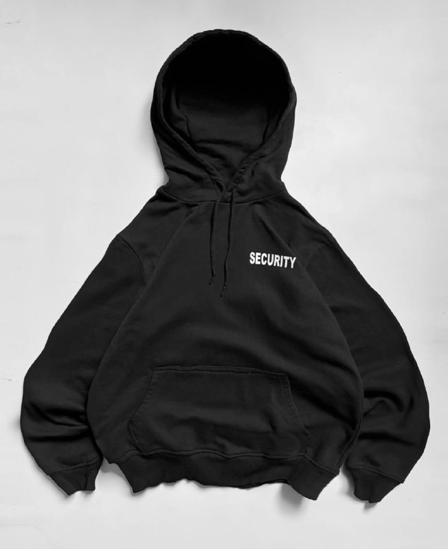 **Security Black Hoodie**