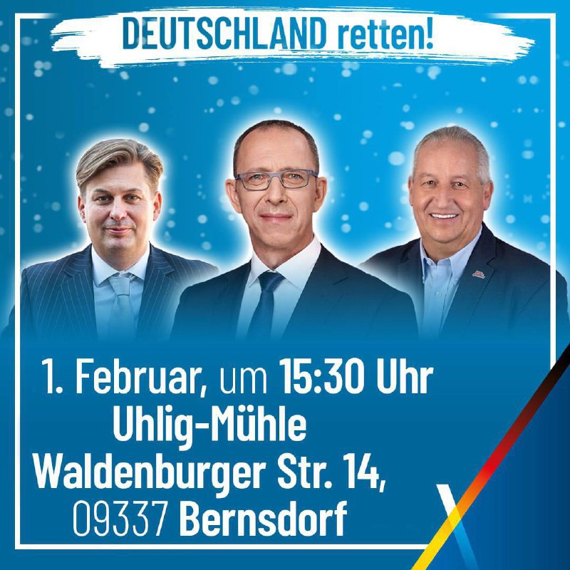 EINLADUNG – politisches Wintertreffen am SACHSENRING!