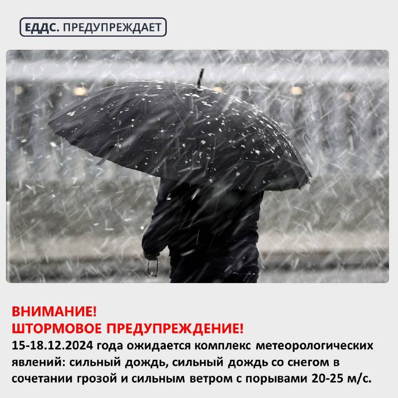 **ВНИМАНИЕ! ШТОРМОВОЕ ПРЕДУПРЕЖДЕНИЕ!*****❄️******🌨***