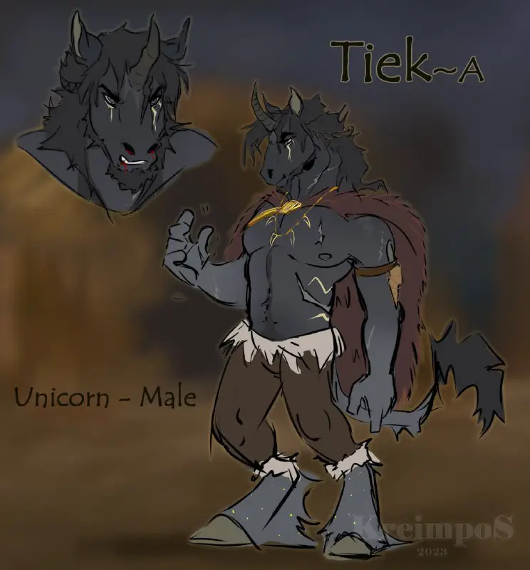 *Tiek-A es un guerrero.