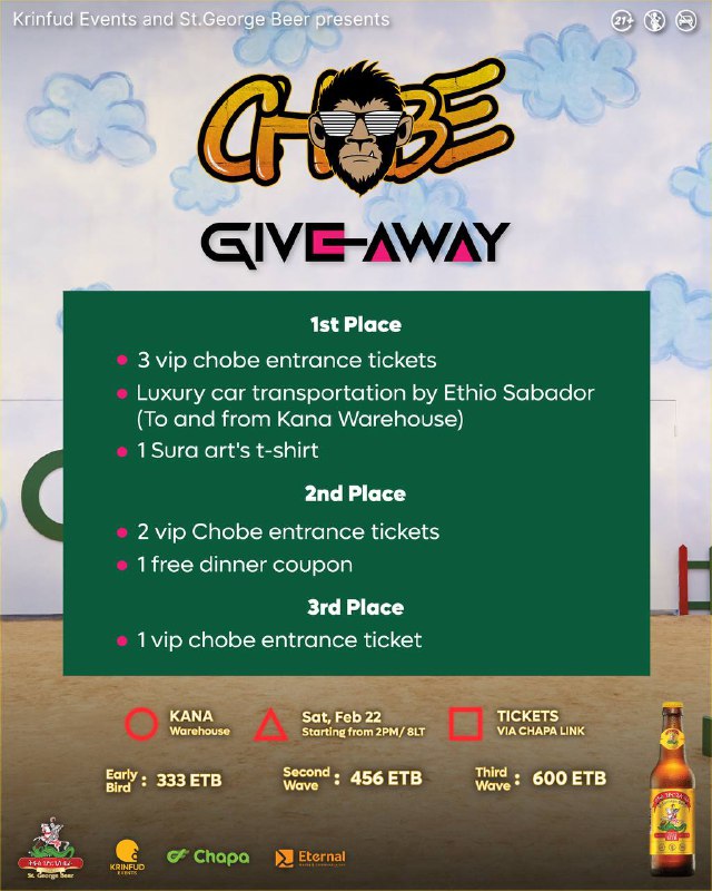 ***🎉*** Chobe Giveaway Alert! ***🎉***