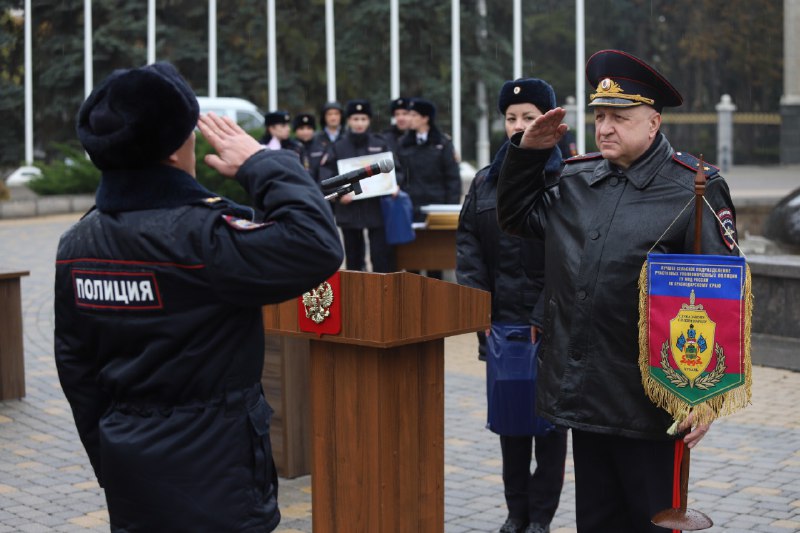 Сегодня в кубанской столице прошло торжественное …