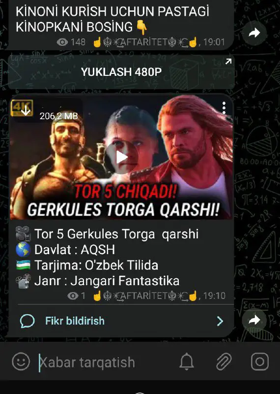 ***?***TOR 5 GERKULES TORGA QARSHİ