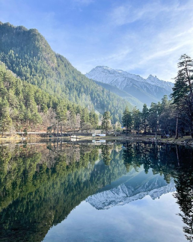 ***🏔*** Озеро Кара-Кёль, Теберда, Карачаево-Черкесия