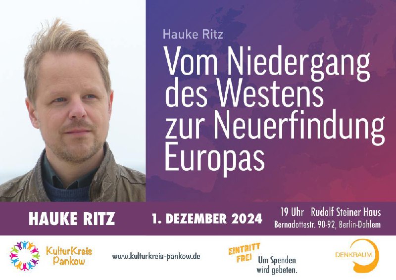 Wir freuen uns auf einen Vortrag …