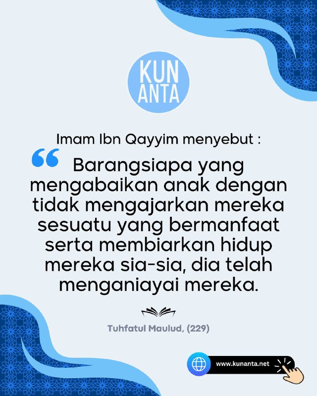 Ajarkanlah Ilmu Agama &amp; Perkara Yang …