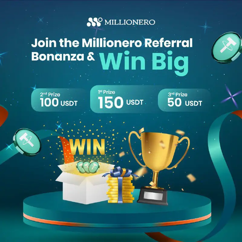 We’re thrilled to announce the [#MillioneroReferralContest](?q=%23MillioneroReferralContest) …