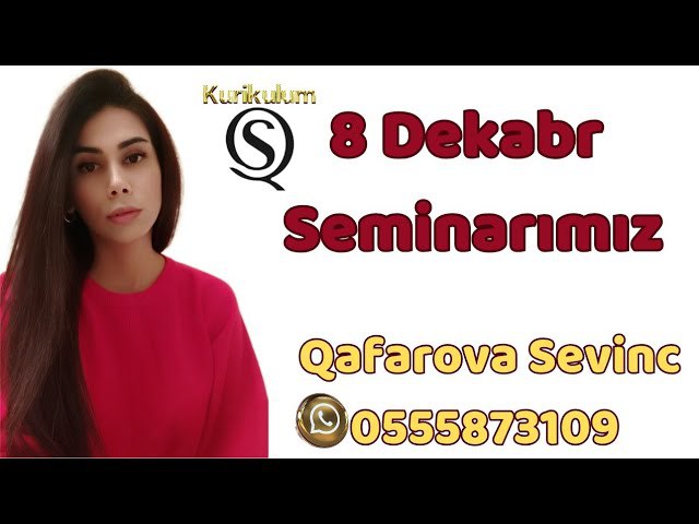 *8 Dekabr seminarımızdan*