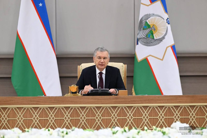 Ayni vaqtda Prezident Shavkat Mirziyoyev raisligida …