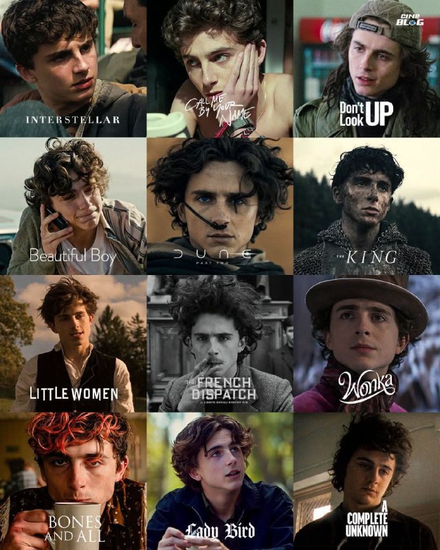 Which one of these Timothee Chalamet …