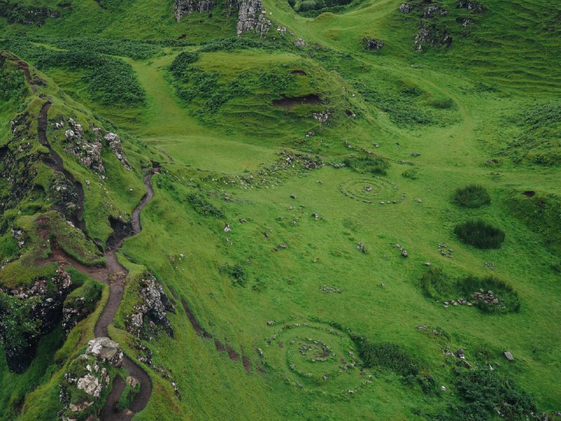 stone circles, isle of skye, scotland. …