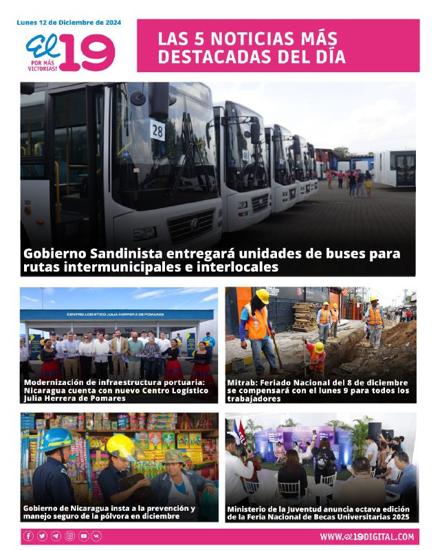 ***📌*** Estas son las 05 noticias …