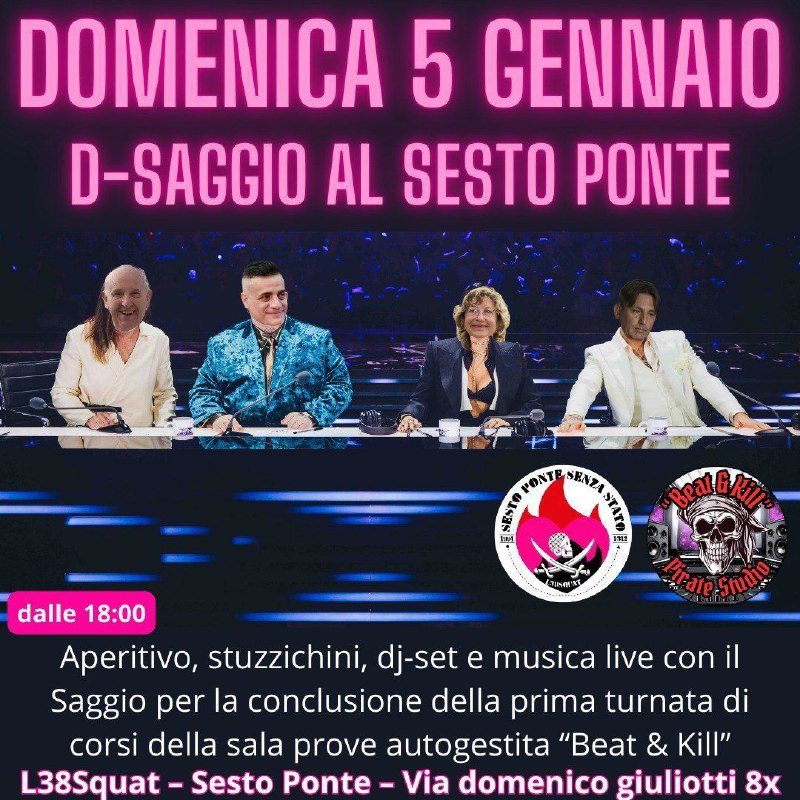 Domenica 5 Gennaio