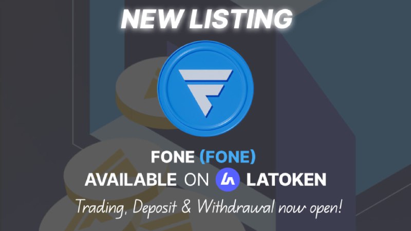 [***🏆***](https://go.latoken.com/he2o) **FONE (FONE) has been listed …