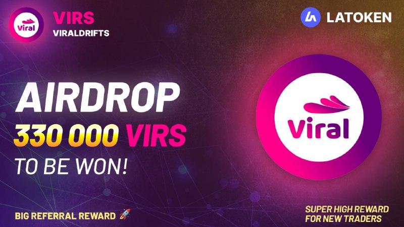 ***🏆*** **$850 ViralDrifts (VIRS) AIRDROP on** …