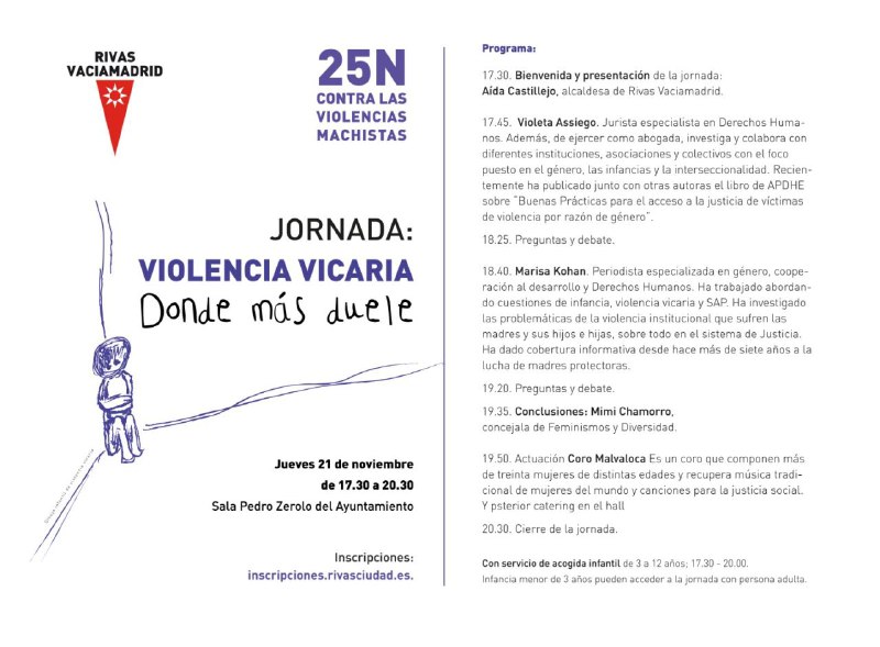 ***🛴*** **JORNADA: VIOLENCIA VICARIA** [**#DONDE**](?q=%23DONDE) **MÁS …