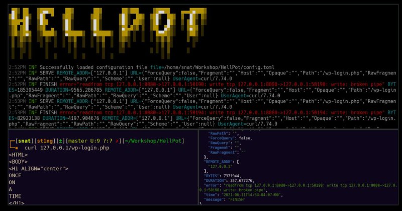 ***🖥*** **Репозиторий: HellPot — это бесконечный …