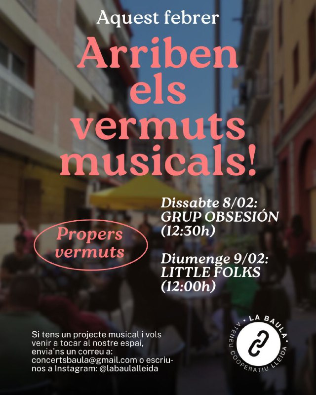 ***🎶*** Aquest febrer arriben els VERMUTS …