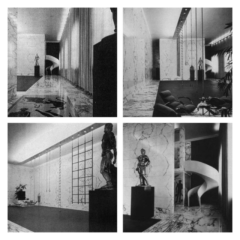 Benito Mussolini’s personal gym the « …