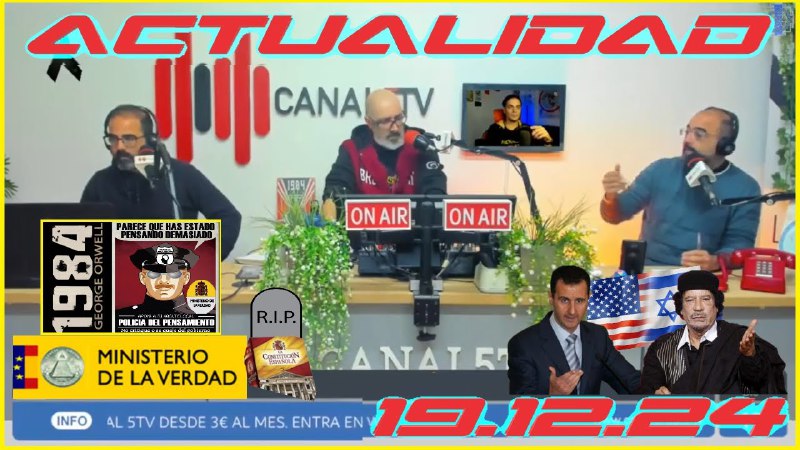 CANAL LA GRAN MENTIRA JAMAS CONTADA