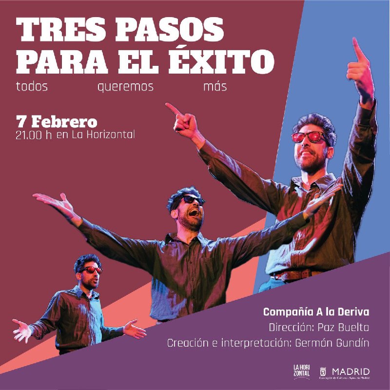 [**TRES PASOS PARA EL ÉXITOla**](https://mad.convoca.la/event/tres-pasos-para-el-exitola)