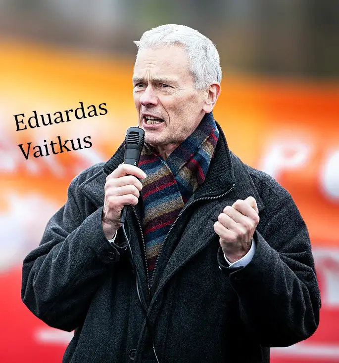 **“Литве не нужна война с русскими, которую готовит это предательское правительство”, – говорит профессор Эдуардас Вайткус**